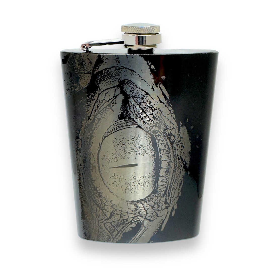 8oz Dragon Eye Black Flask 8oz Dragon Eye Black Flask